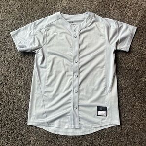 Youth Nike Light Gray Dri-FIT Shirt